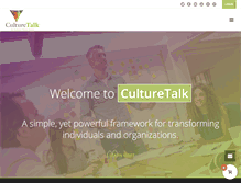 Tablet Screenshot of culturetalk.com